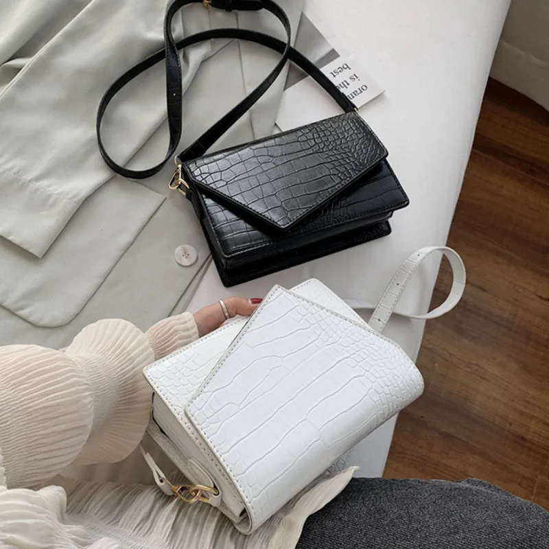 Female Alligator Pu Leather Crossbody Bags For Women 2021 Shoulder Messenger Bag Ladies Hand Sling Luxury Handbags Designer
Female Alligator Pu Leather Crossbody Bags For Women 2021 Shoulder Messenger Bag Ladies Hand Sling Luxury Handbags Designer