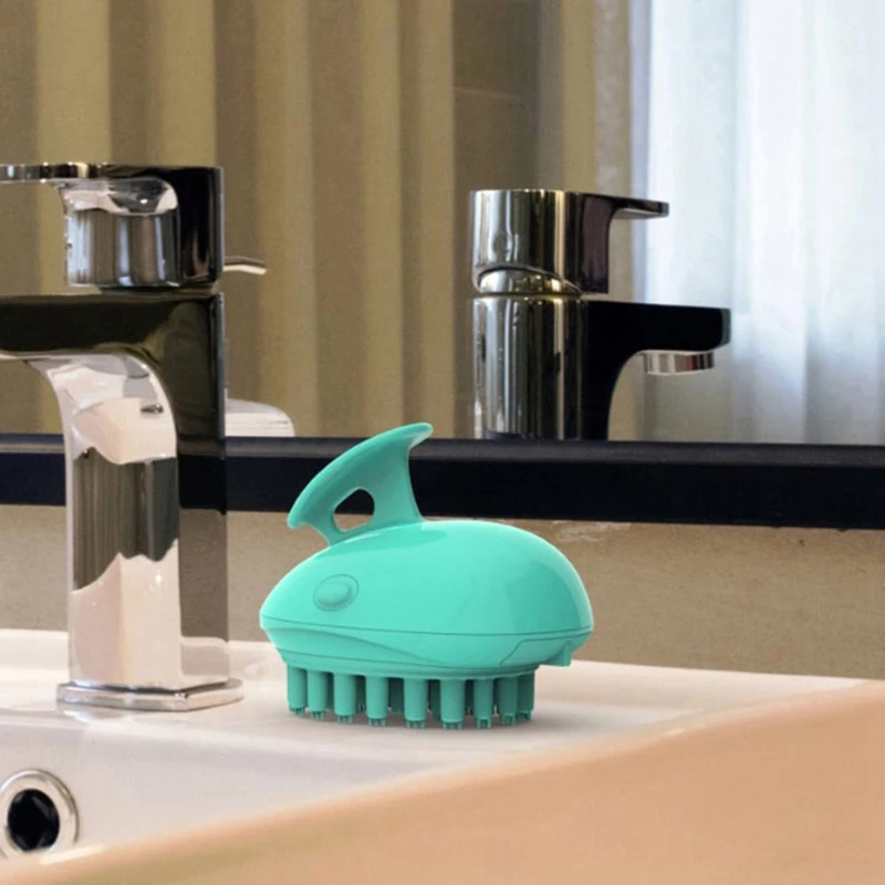 Electric Waterproof Head Massager Brush Massage Comb Bunny Bath Brush Scalp Massager Head Hair Care
Electric Waterproof Head Massager Brush Massage Comb Bunny Bath Brush Scalp Massager Head Hair Care