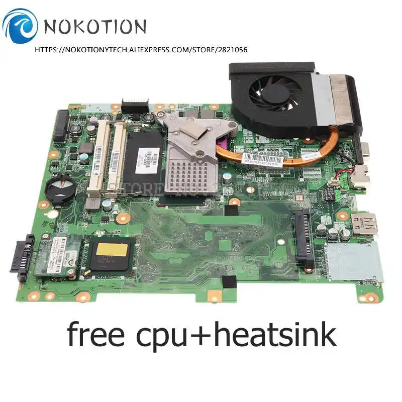 Материнская плата NOKOTION 578702-001 DA00P6MB6D0 для ноутбука HP Compaq Presario CQ71 DDR2 бесплатный ЦП +