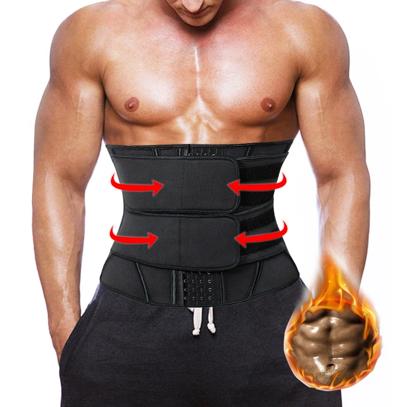 Men's Waist Trainer Weight Loss Body Shaper Belly Shapers Tummy Shapewear Abdomen Slim Girdle Promote Sweat Trimmer Belt Corset |