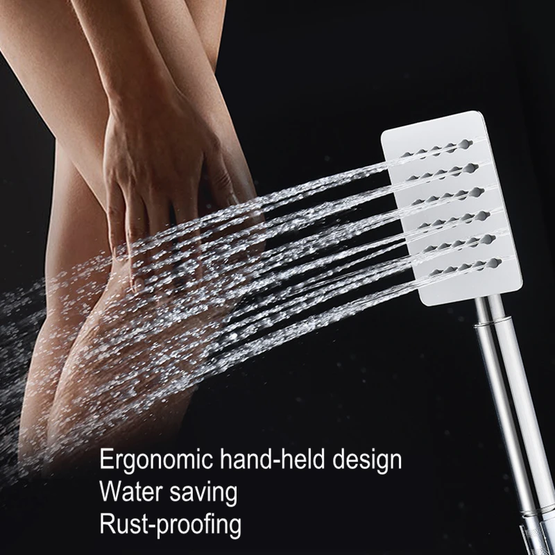 Stainless Steel 304 Bathroom Accessories for Bath Water Saving Silver Square Round Shower Head High Pressure Rain Spray Handheld
Stainless Steel 304 Bathroom Accessories for Bath Water Saving Silver Square Round Shower Head High Pressure Rain Spray Handheld