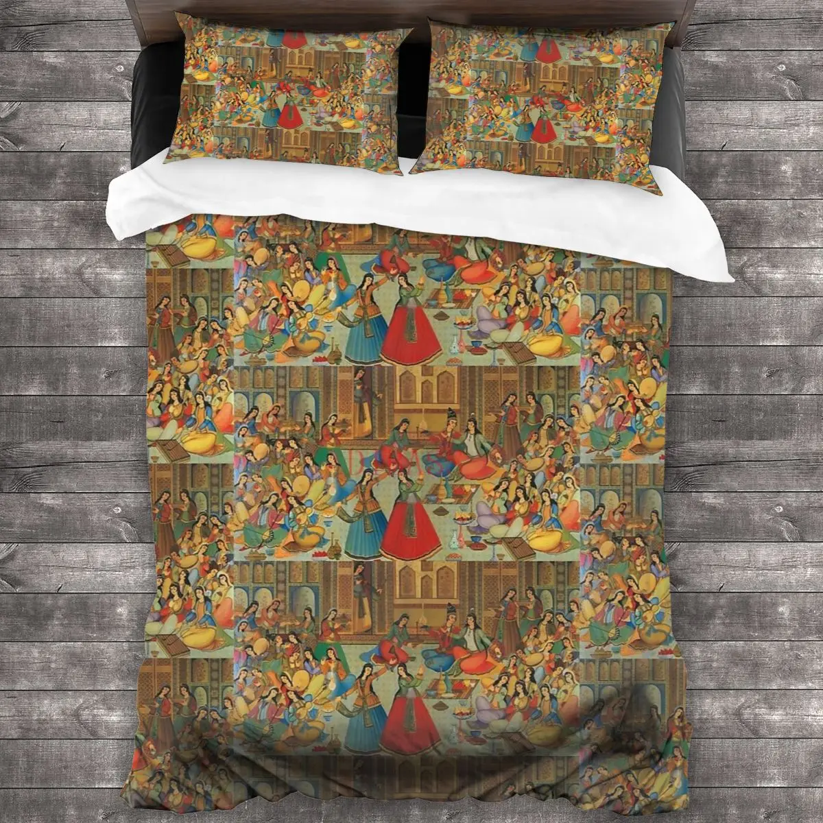 Persian Ladies Dance 100%Pure Cotton Comforter Set with 2 Pillowcase,Soft Microfiber Duvet Cover Set, Bedding Sets Bed Set
Persian Ladies Dance 100%Pure Cotton Comforter Set with 2 Pillowcase,Soft Microfiber Duvet Cover Set, Bedding Sets Bed Set