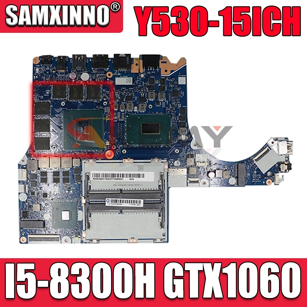 NM-B961 for Lenovo Legion Y530-15ICH Laptop Motherboard 81LB CPU :I5-8300H GPU:GTX1060-6GB FRU:5B20S91769 100% Test ok
NM-B961 for Lenovo Legion Y530-15ICH Laptop Motherboard 81LB CPU :I5-8300H GPU:GTX1060-6GB FRU:5B20S91769 100% Test ok