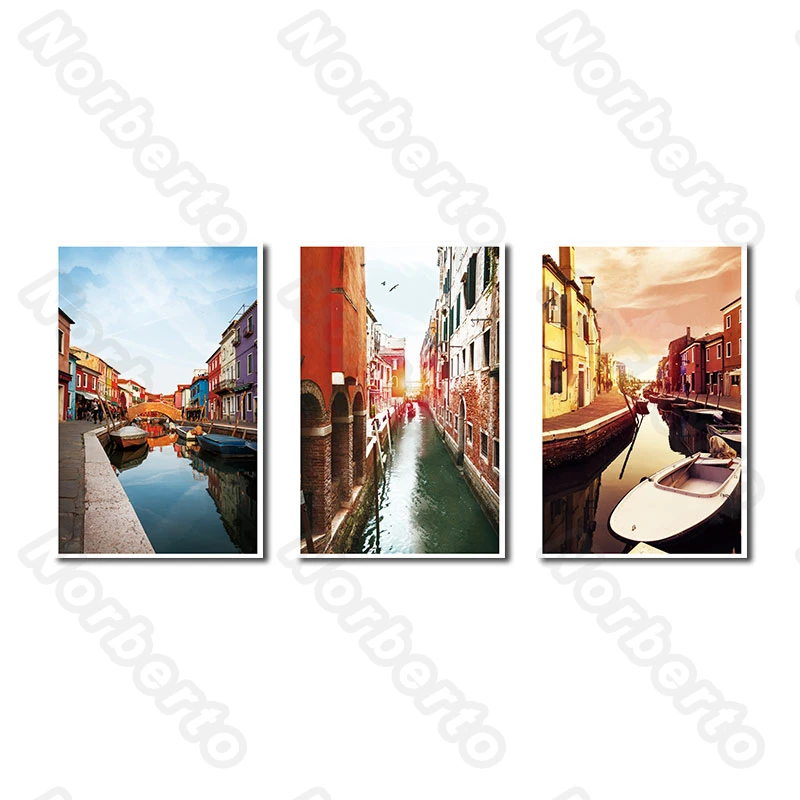 New Classical Style Canvas Painting Wall Poster Attractive City Under The Sunshine with River Boat for Living Room Bedroom Decor
New Classical Style Canvas Painting Wall Poster Attractive City Under The Sunshine with River Boat for Living Room Bedroom Decor