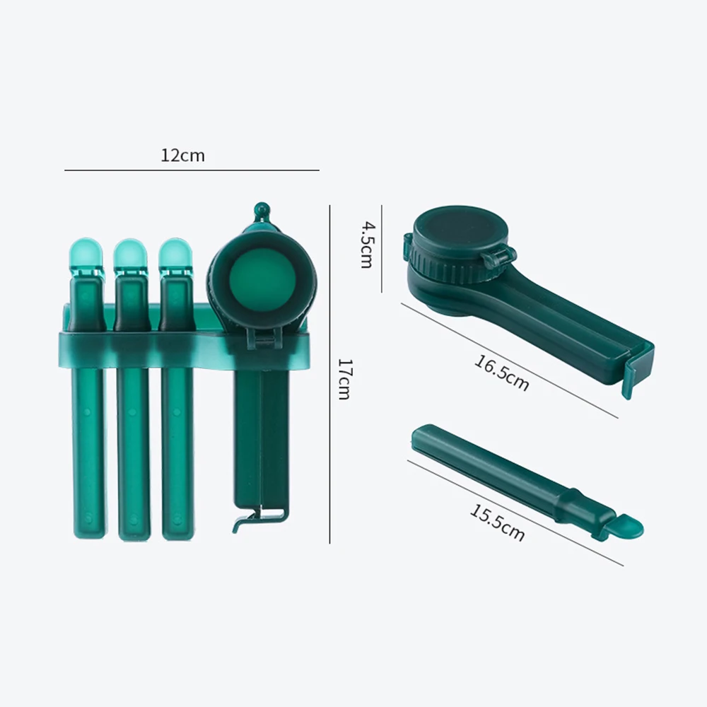 Sealing Clip Snack Plastic Sealer Fresh Keeping Sealer Clamp Damp-proof Bag Clips Food Storage Bag Sealer Kitchen Accessories
Sealing Clip Snack Plastic Sealer Fresh Keeping Sealer Clamp Damp-proof Bag Clips Food Storage Bag Sealer Kitchen Accessories