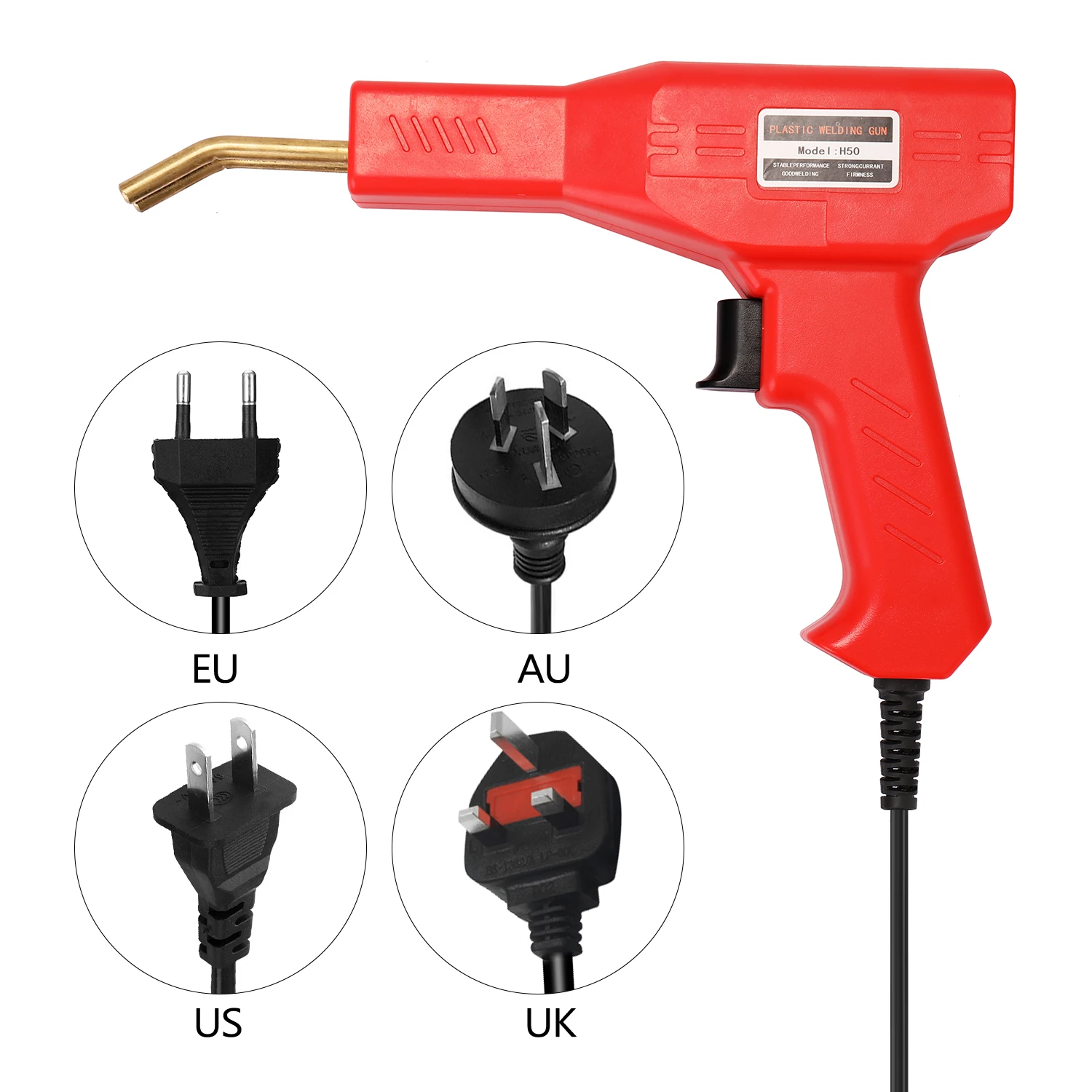 

Handy Plastics Welders Garage Tools Hot Staplers Machine Staple PVC Repairing Machine Car Bumper Repairing Stapler Welding Tool