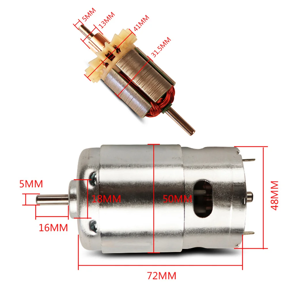 1PC DC12V -24V High Power And High Torque Milling Machine Micro DC Motor Durable 
1PC DC12V -24V High Power And High Torque Milling Machine Micro DC Motor Durable