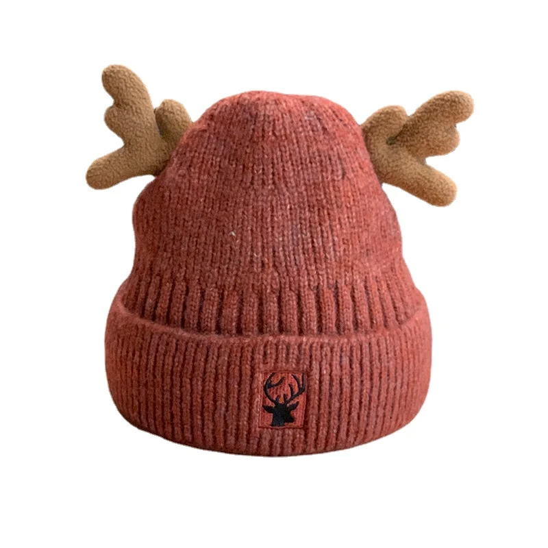 Thicken Christmas Hat Gift Women Winter Xmas Decoration Santa Knitted Woolen Female Cute Antlers Plus Velvet Warm Cold Hats
Thicken Christmas Hat Gift Women Winter Xmas Decoration Santa Knitted Woolen Female Cute Antlers Plus Velvet Warm Cold Hats