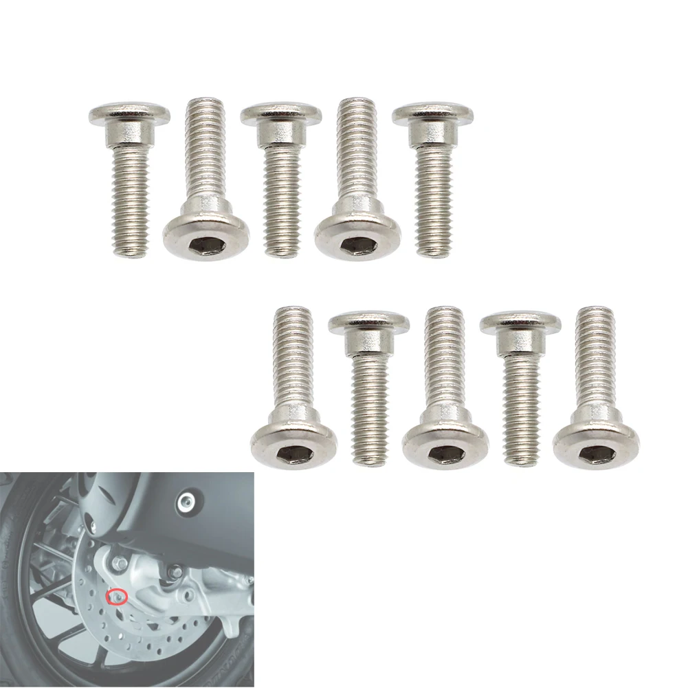 M8x25 Front & Rear Brake Rotor Bolt Kit For Honda TRX 400EX TRX400EX 1999 2000 2001 Replace 90105-MV9-003
M8x25 Front & Rear Brake Rotor Bolt Kit For Honda TRX 400EX TRX400EX 1999 2000 2001 Replace 90105-MV9-003