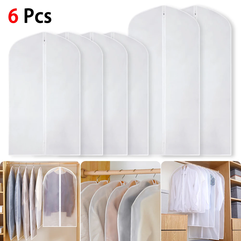 Bedroom Clothing Dust Cover Household Coat Transparent Waterproof Suit Cover Storage Hanging Clothes Bag Eco-friendlly
Bedroom Clothing Dust Cover Household Coat Transparent Waterproof Suit Cover Storage Hanging Clothes Bag Eco-friendlly