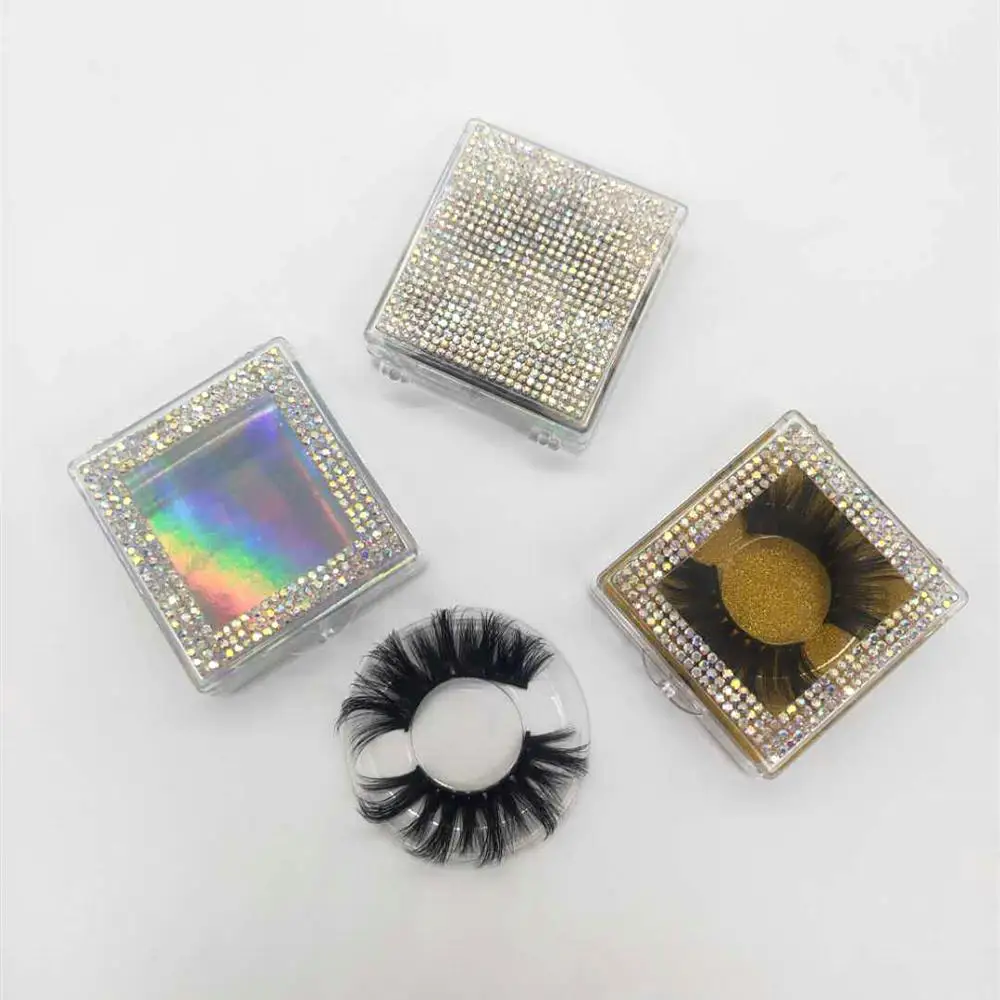 Limatic New Empty diamond lash packaging Glitter diamond for Mink lash square shinning packaging
Limatic New Empty diamond lash packaging Glitter diamond for Mink lash square shinning packaging