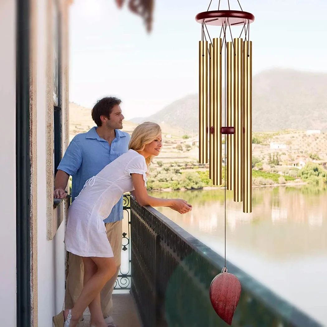 1*Money Tree 6 Tubes Wind Chimes Bell Good Luck Decorations Home Bell Pendant Wall Hanging Ornament Home Decoration Wind Chimes
1*Money Tree 6 Tubes Wind Chimes Bell Good Luck Decorations Home Bell Pendant Wall Hanging Ornament Home Decoration Wind Chimes
