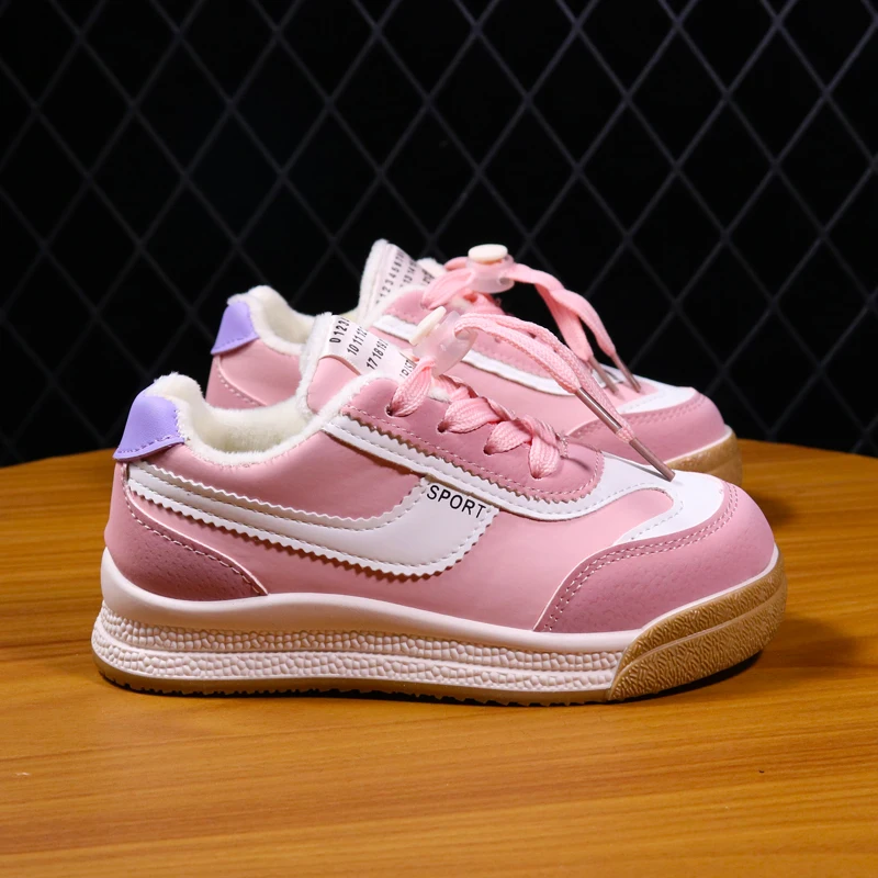 Children Plus Velvet Warm Sneakers 2021 Winter New Fashion Comfortable Kids Trainers Boys Girls Flat Walking Shoes Unisex Shoes
Children Plus Velvet Warm Sneakers 2021 Winter New Fashion Comfortable Kids Trainers Boys Girls Flat Walking Shoes Unisex Shoes