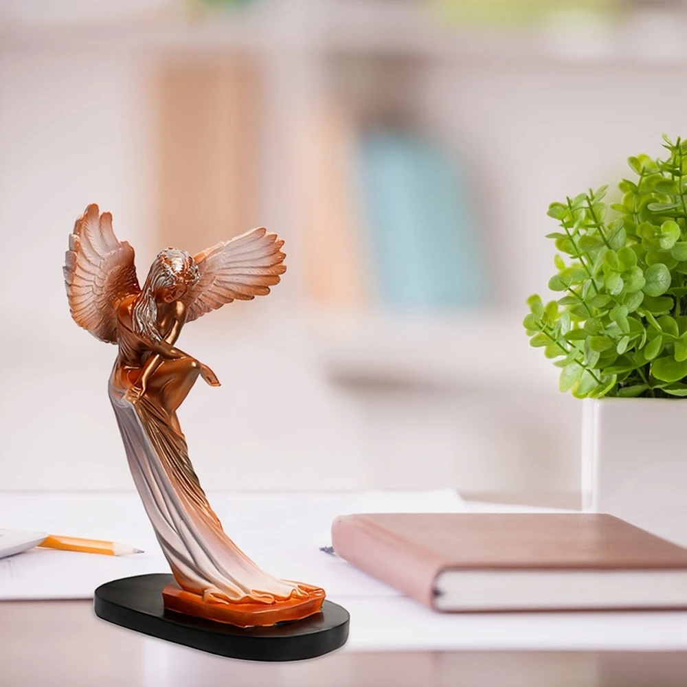 Flying Flower Redemption Angel Sculpture Creative Resin Statue Bookcase Home Garden Decor Props Mythology Art Ornament
Flying Flower Redemption Angel Sculpture Creative Resin Statue Bookcase Home Garden Decor Props Mythology Art Ornament