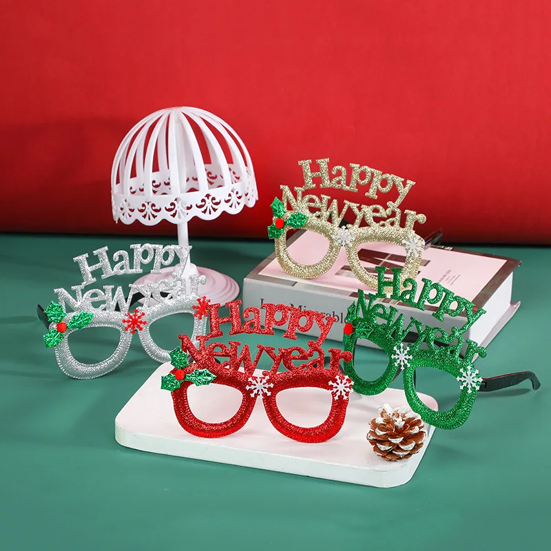 Christmas Party Decoration Glasses Photo Props Adult Children New Year Party Fun Toys Gifts Favor Navidad Decorations For Home
Christmas Party Decoration Glasses Photo Props Adult Children New Year Party Fun Toys Gifts Favor Navidad Decorations For Home