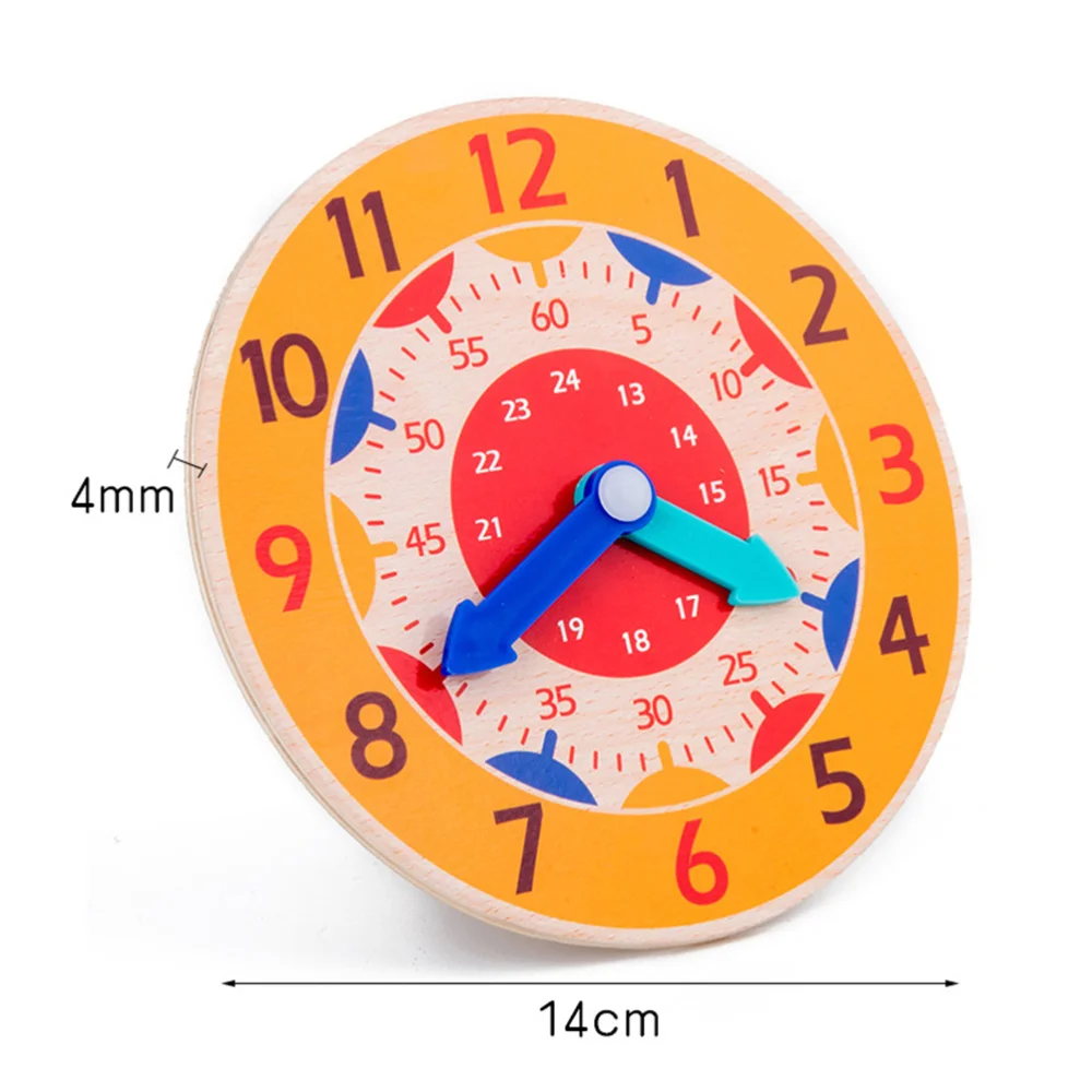 2pcs Children Early Educational Number Wooden Clock Wooden Educational for Kids (Random Color)
2pcs Children Early Educational Number Wooden Clock Wooden Educational for Kids (Random Color)