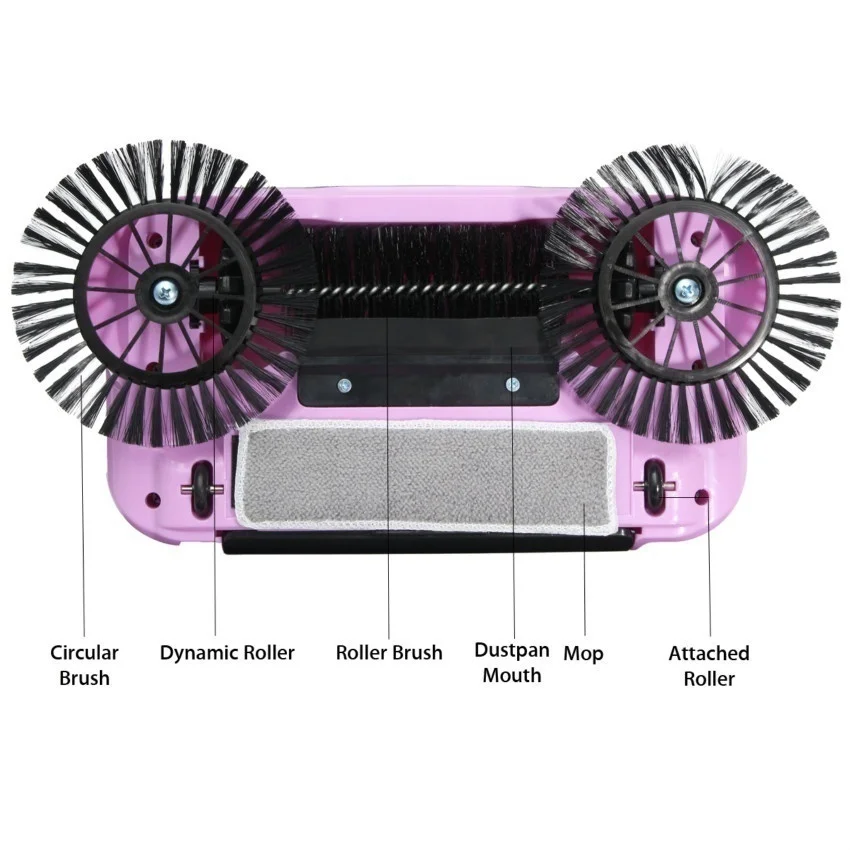 2 In 1 Household Cleaning Hand Push Automatic Sweeper Broom 360 Rotary Stainless Steel Push Type Hand Sweeping Machine
2 In 1 Household Cleaning Hand Push Automatic Sweeper Broom 360 Rotary Stainless Steel Push Type Hand Sweeping Machine