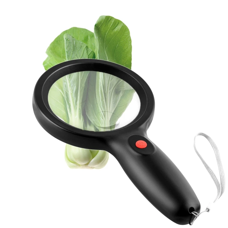 2021 New 18 LED Handheld Magnifying Glass 10X 20X Double Lens Magnifier for Coins Jewelry
2021 New 18 LED Handheld Magnifying Glass 10X 20X Double Lens Magnifier for Coins Jewelry