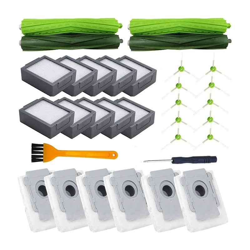 Replacement Parts Brush HEPA Filter Kit for IRobot Roomba I and E Series I7 I7+ E5 E6 Dust Bags Vacuum Accessories
Replacement Parts Brush HEPA Filter Kit for IRobot Roomba I and E Series I7 I7+ E5 E6 Dust Bags Vacuum Accessories