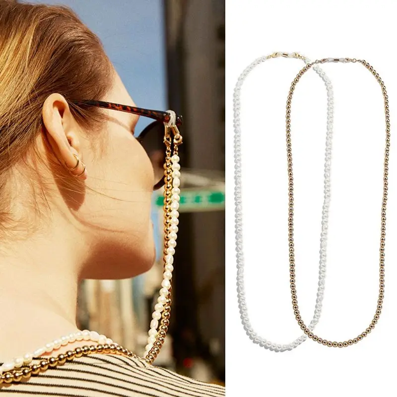 Chic Women's Metal Beaded Reading Glasses Chain Sunglasses Holder Eyewear Retainer Chain Necklace Multi Layer Bracelet 
Chic Women's Metal Beaded Reading Glasses Chain Sunglasses Holder Eyewear Retainer Chain Necklace Multi Layer Bracelet