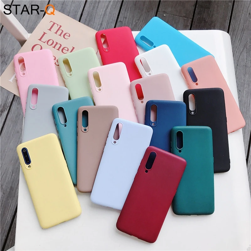 

candy color silicone phone case for samsung galaxy a50 a70 a30 a40 a20 a10 galaxi a51 a71 a20e m30s a7 2018 matte soft tpu cases