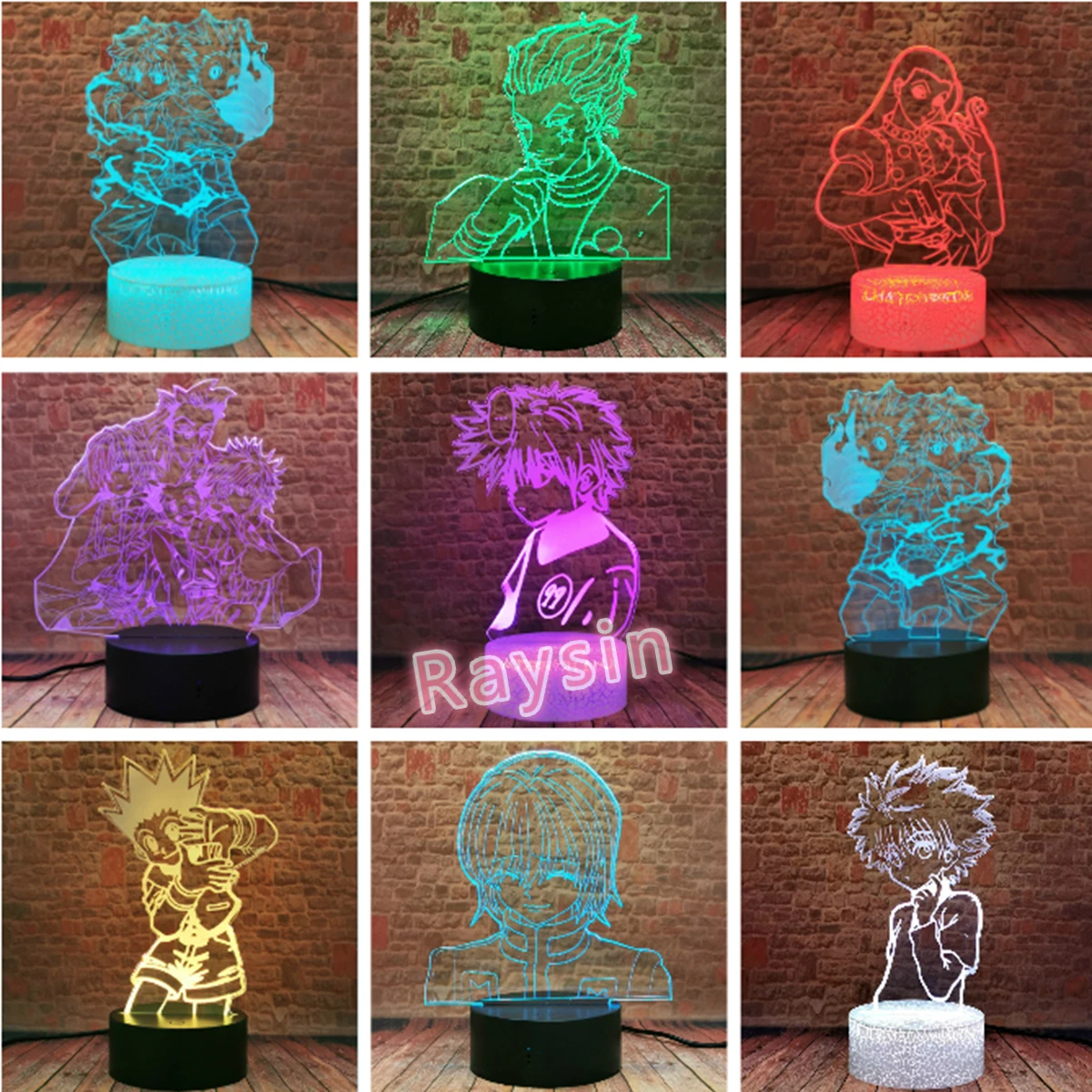 Hunter x Hunter дропшиппинг хисока Гон хоть Killua Zoldyck; Сапожки в стиле рисунок 3D Иллюзия светильник светодиодный стол аниме ночной Светильник декор ...
Hunter x Hunter дропшиппинг хисока Гон хоть Killua Zoldyck; Сапожки в стиле рисунок 3D Иллюзия светильник светодиодный стол аниме ночной Светильник декор ...