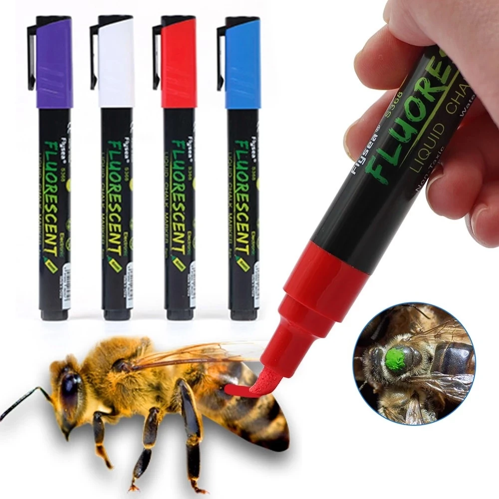 LED Highlighter Marks Pen Queen King Bee Marking Marker 8 Colors Optional Bevel Nib Paintbrush Beekeeping Tools Farm Equipment
LED Highlighter Marks Pen Queen King Bee Marking Marker 8 Colors Optional Bevel Nib Paintbrush Beekeeping Tools Farm Equipment