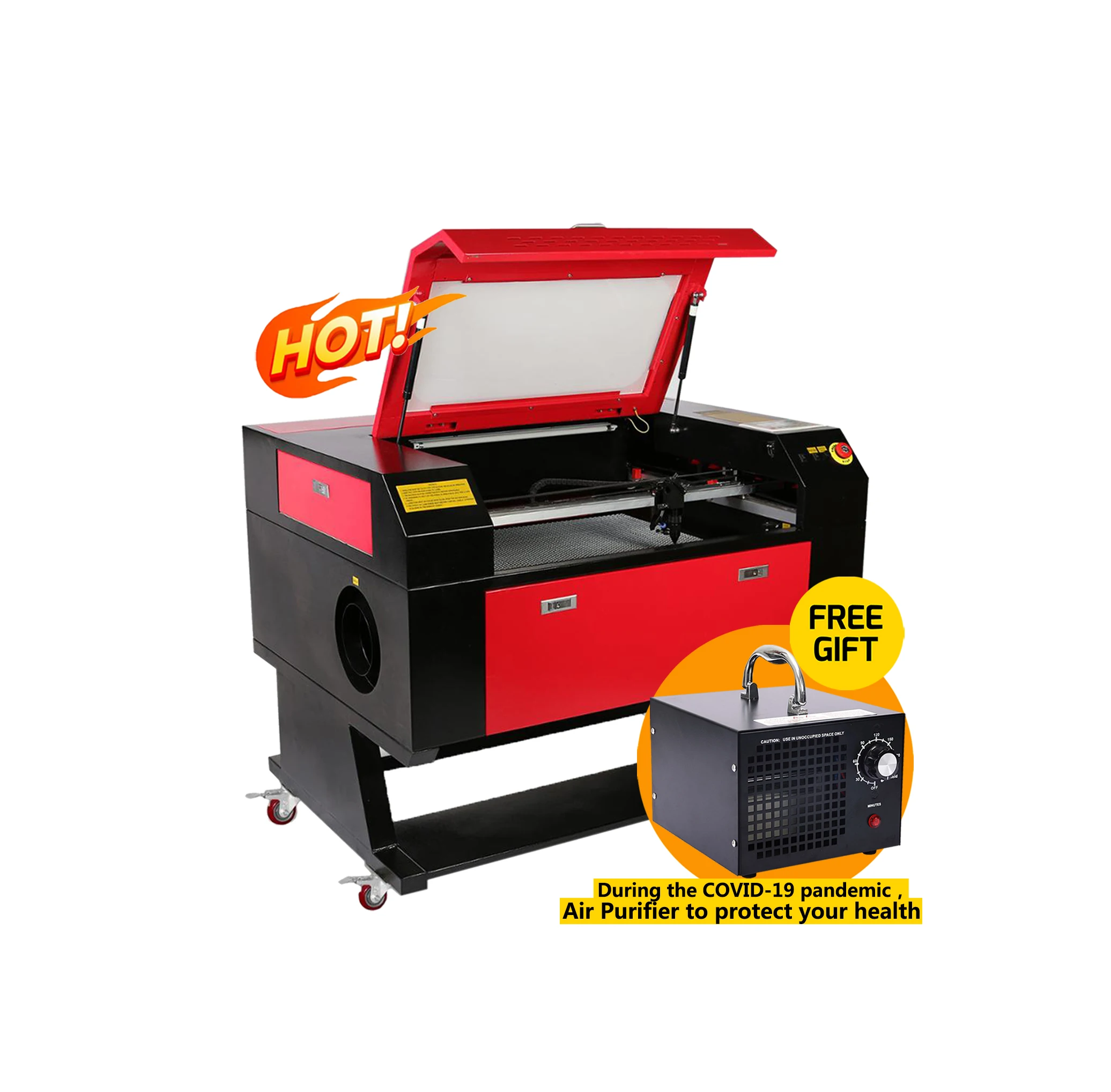 80W Laser Engraving Machine Laser Engraving Machine Cut with Color Screen 700 * 500mm Laser Engraving with free gift
80W Laser Engraving Machine Laser Engraving Machine Cut with Color Screen 700 * 500mm Laser Engraving with free gift