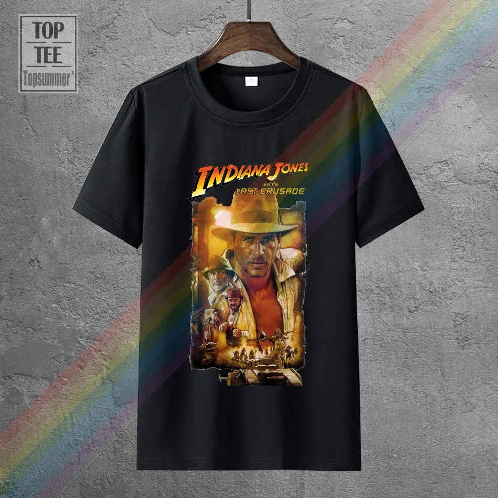 Indiana Jones And The Last Crusade V 1 Movie Poster T Shirt White All Sizes Short Sleeves Cotton Free Shipping
Indiana Jones And The Last Crusade V 1 Movie Poster T Shirt White All Sizes Short Sleeves Cotton Free Shipping