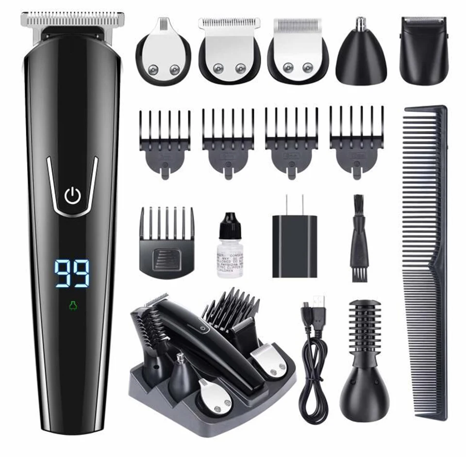 Hair Clipper Powerful Professional Trimmer Shaver Cutting Machine Cutter Hair trimmer machine Hair Clippers for men
Hair Clipper Powerful Professional Trimmer Shaver Cutting Machine Cutter Hair trimmer machine Hair Clippers for men