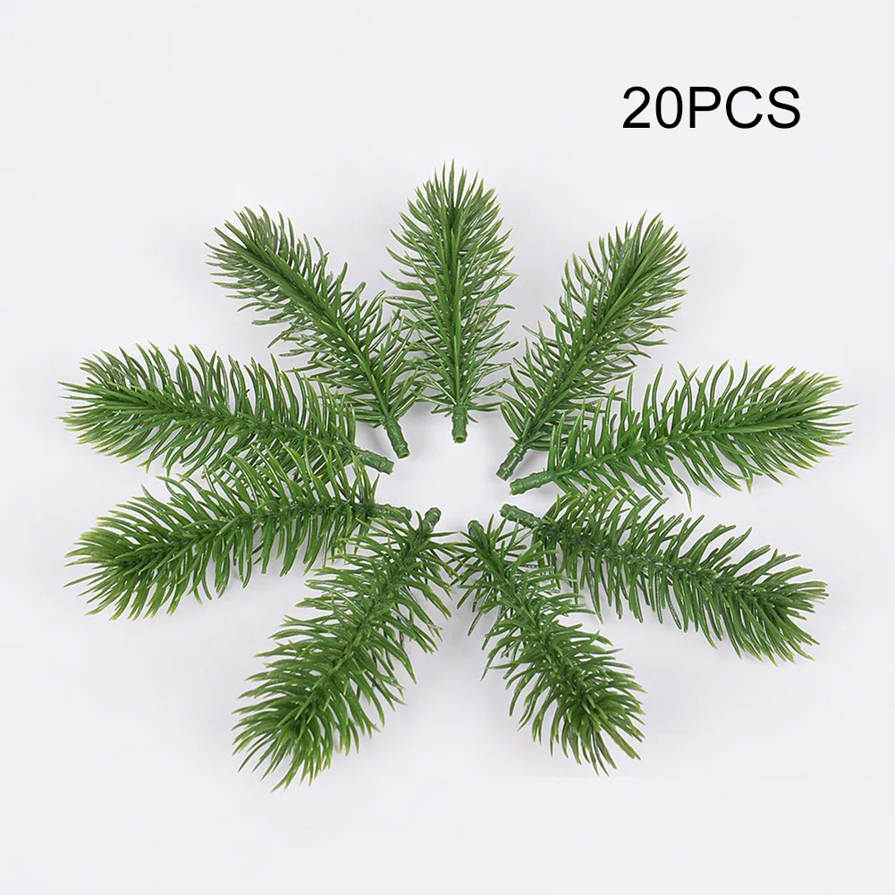 20pcs Artificial Pine Needles Christmas Plants Flower Fake Pine Branches Xmas Tree Home Decor In Stock
20pcs Artificial Pine Needles Christmas Plants Flower Fake Pine Branches Xmas Tree Home Decor In Stock