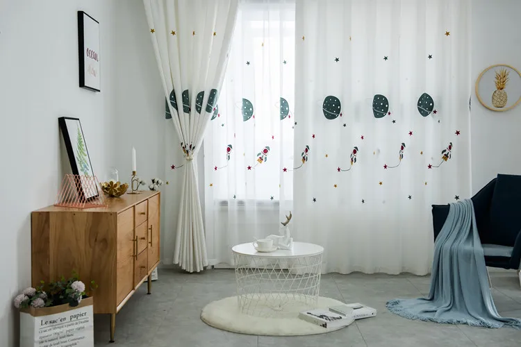 Boys Cartoon Navy Color High Shading Embroidered Curtains Finished Custom Children's Room Bedroom Outer Space Children's Room
Boys Cartoon Navy Color High Shading Embroidered Curtains Finished Custom Children's Room Bedroom Outer Space Children's Room