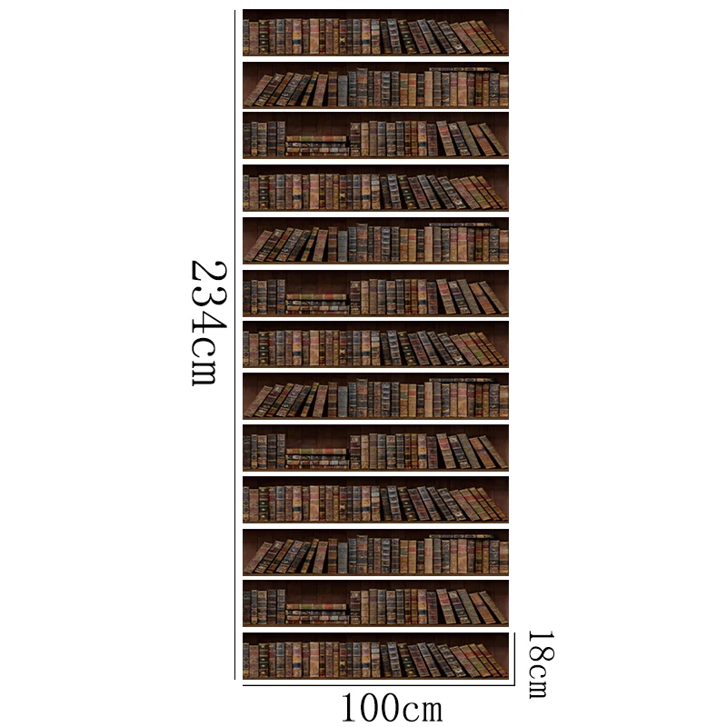 Vintage Bookcase Staircase Sticker For To The Second Floor Decorative Vinyl Wallpaper Waterpoof Peel & Stick Vinly Wall Paster
Vintage Bookcase Staircase Sticker For To The Second Floor Decorative Vinyl Wallpaper Waterpoof Peel & Stick Vinly Wall Paster
