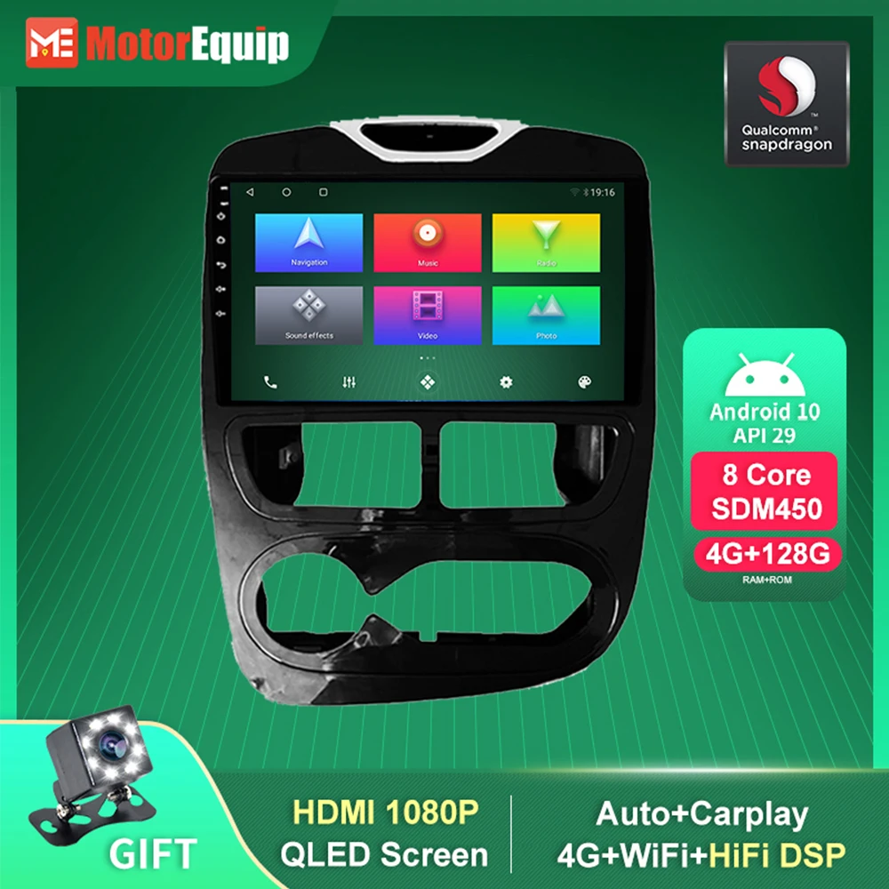 Auto Radio Car Intelligent System For Renault Clio 4 2012-2016 Multimedia Player GPS Navigation 4G WiFi HiFi DSP Stereo Video
Auto Radio Car Intelligent System For Renault Clio 4 2012-2016 Multimedia Player GPS Navigation 4G WiFi HiFi DSP Stereo Video