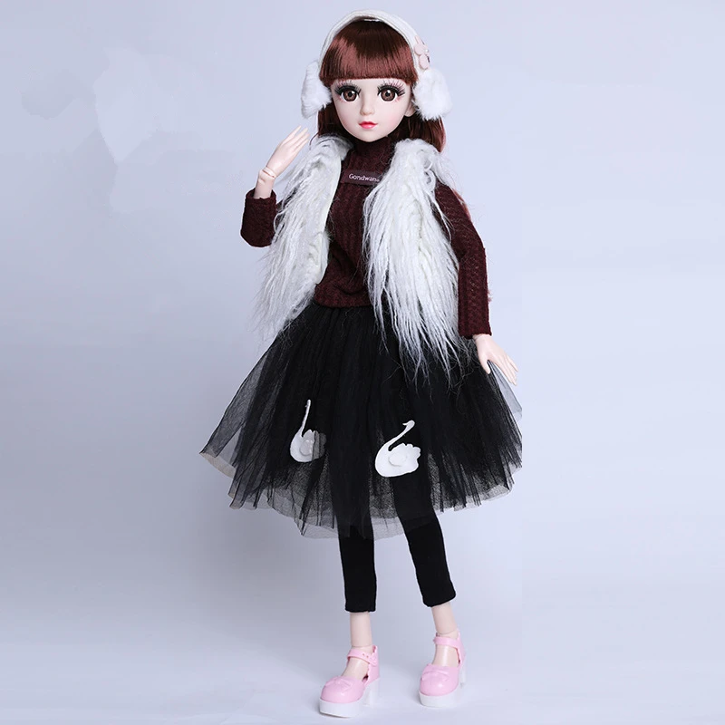 Exquisite Doll Set Dress 60cm BJD Doll Clothes Fashion Casual Suit Dress for 1/3 Barbie Doll Accessories Girls Kids Toy Gifts
Exquisite Doll Set Dress 60cm BJD Doll Clothes Fashion Casual Suit Dress for 1/3 Barbie Doll Accessories Girls Kids Toy Gifts