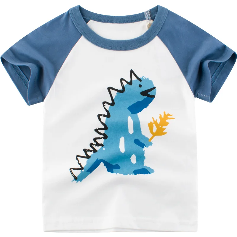 27kids Dinosaur Pattern Boys T-shirts for Kids Clothes Summer Baby Tops Shirts Cotton Children t-shirts 2-10 Years Clothing
27kids Dinosaur Pattern Boys T-shirts for Kids Clothes Summer Baby Tops Shirts Cotton Children t-shirts 2-10 Years Clothing