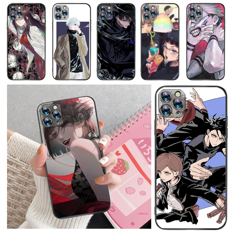 Jujutsu Kaisen Sukuna Fushiguro Megumi Yuji Itadori Satoru Gojo Phone Case For iPhone 12 Mini SE 2020 Pro MAX Coque Carcasa
Jujutsu Kaisen Sukuna Fushiguro Megumi Yuji Itadori Satoru Gojo Phone Case For iPhone 12 Mini SE 2020 Pro MAX Coque Carcasa