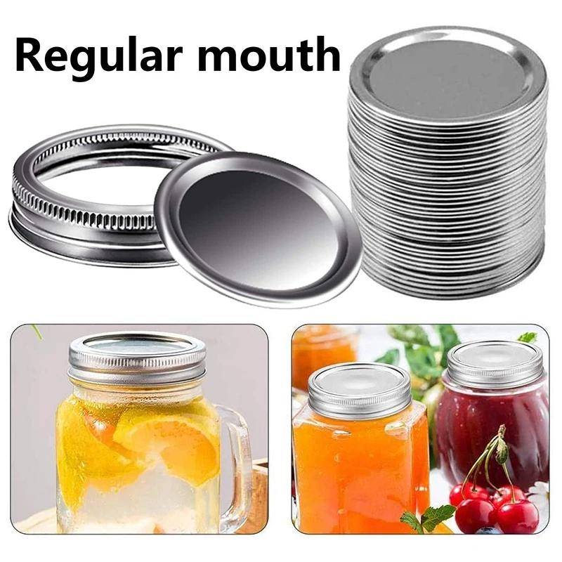 40 Pack Mason Jar Lids Set,Mason Jar Lids Rings Sealing Lids Can Lifters Silicone Sealing Rings,Canning Lids
40 Pack Mason Jar Lids Set,Mason Jar Lids Rings Sealing Lids Can Lifters Silicone Sealing Rings,Canning Lids