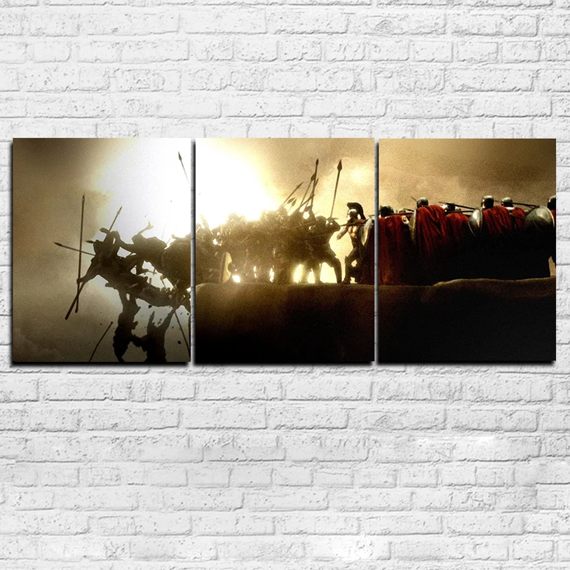 3 Pieces 300 Spartan Movie Abstract Posters Pictures Canvas Wall Art Decorative Home Decor Paintings Living Room Decoration
3 Pieces 300 Spartan Movie Abstract Posters Pictures Canvas Wall Art Decorative Home Decor Paintings Living Room Decoration