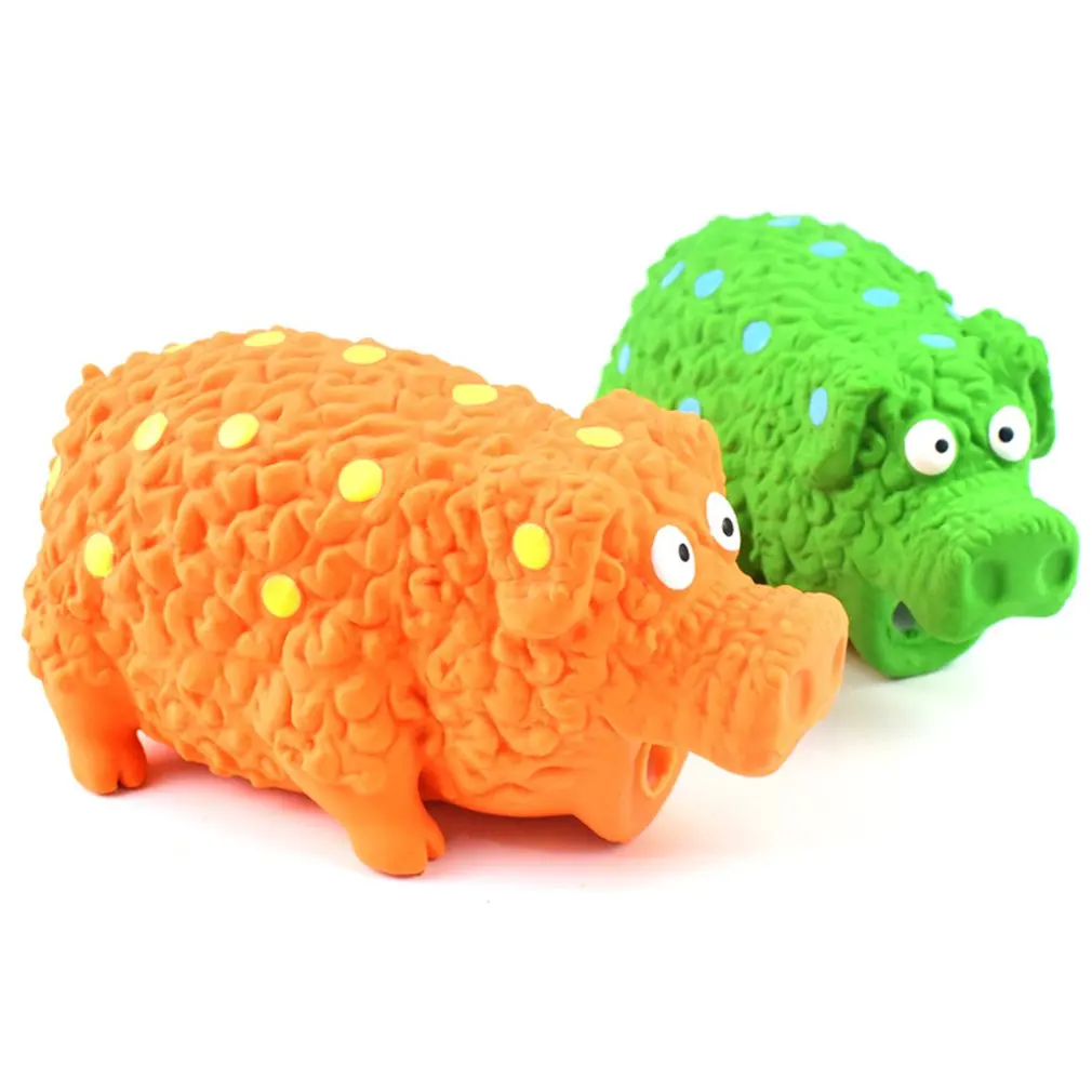 Squeaky Puppy Chew Pig Toy Indestructible Durable Natural Latex Pet Toy For Medium Large Breed
Squeaky Puppy Chew Pig Toy Indestructible Durable Natural Latex Pet Toy For Medium Large Breed