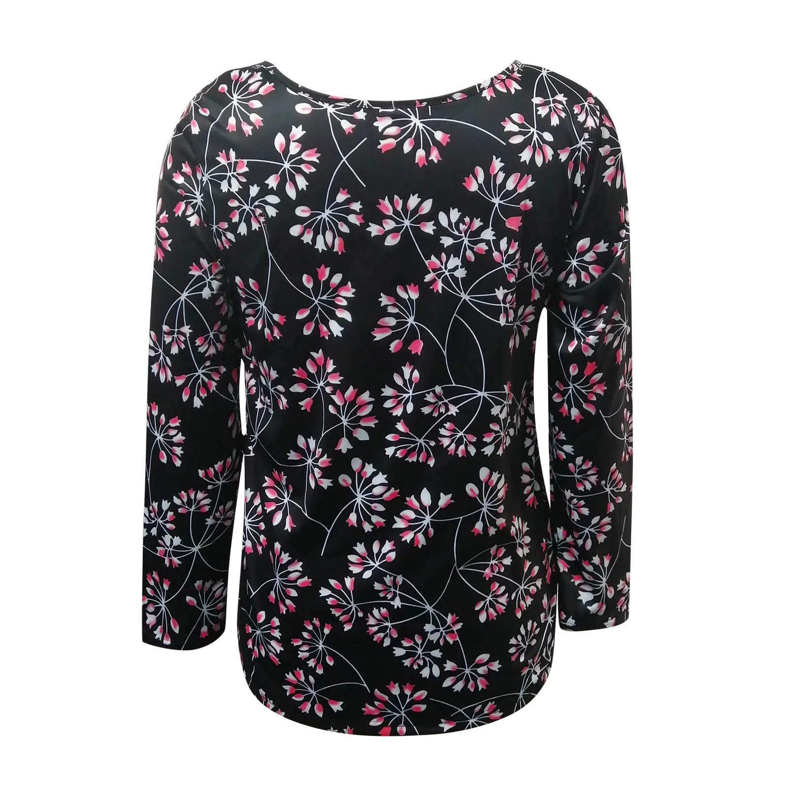 Women Long Sleeve Deep V-neck Buttons Pocket T-Shirt Little Flowers Printing Blouse Top Daily All-match Lovely Girls T-shirt
Women Long Sleeve Deep V-neck Buttons Pocket T-Shirt Little Flowers Printing Blouse Top Daily All-match Lovely Girls T-shirt