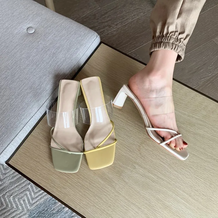 Clear Heels Slippers Women Sandals Summer Shoes Woman Transparent High Pumps Wedding Jelly Sexy Heels zapatos de mujer
Clear Heels Slippers Women Sandals Summer Shoes Woman Transparent High Pumps Wedding Jelly Sexy Heels zapatos de mujer