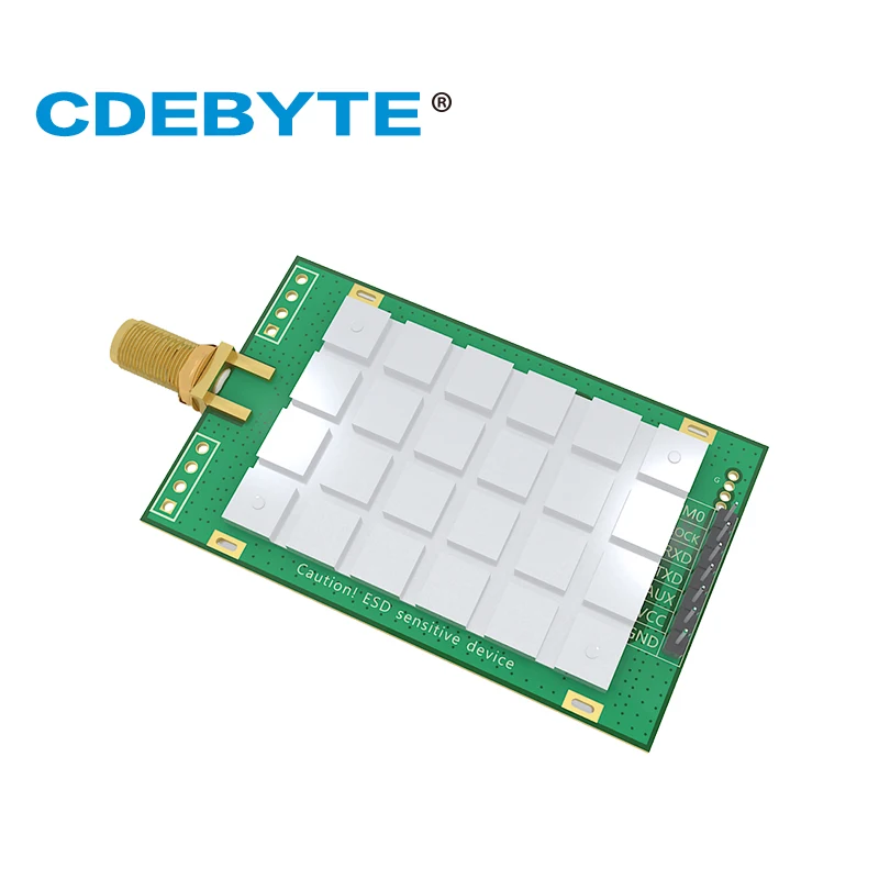 Wireless Transceiver Module CDSENET E62-433T30D 1W 433MHz 30dBm UART Wireless Transmitter and Receiver
Wireless Transceiver Module CDSENET E62-433T30D 1W 433MHz 30dBm UART Wireless Transmitter and Receiver