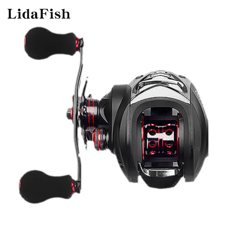 LIDAFISH Magnetic Brake System Baitcasting Wheel 5.5kg Max Drag EVA Grip 7.0:1 Gear Ratio Reinforced High Speed Fishing Reel
LIDAFISH Magnetic Brake System Baitcasting Wheel 5.5kg Max Drag EVA Grip 7.0:1 Gear Ratio Reinforced High Speed Fishing Reel