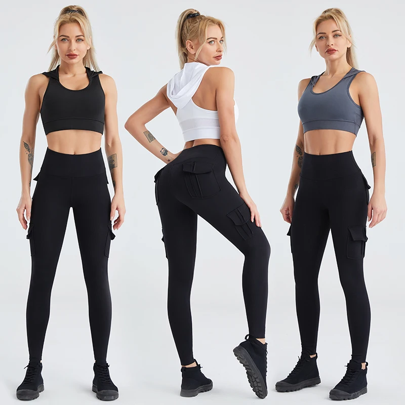 Woman Tracksuits Yoga Suit For Fitness 2 Piece Gym Set Breathable Hooded Crop Top Leggings Running Training Women Sports Outfits
Woman Tracksuits Yoga Suit For Fitness 2 Piece Gym Set Breathable Hooded Crop Top Leggings Running Training Women Sports Outfits