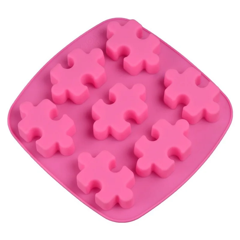 Silicone Mold Ice Tray Mold Jigsaw Chocolate Mold DIY Resin Mold Candle Making Cake Decorating Tools Aroma Plaster Gypsum Mould
Silicone Mold Ice Tray Mold Jigsaw Chocolate Mold DIY Resin Mold Candle Making Cake Decorating Tools Aroma Plaster Gypsum Mould