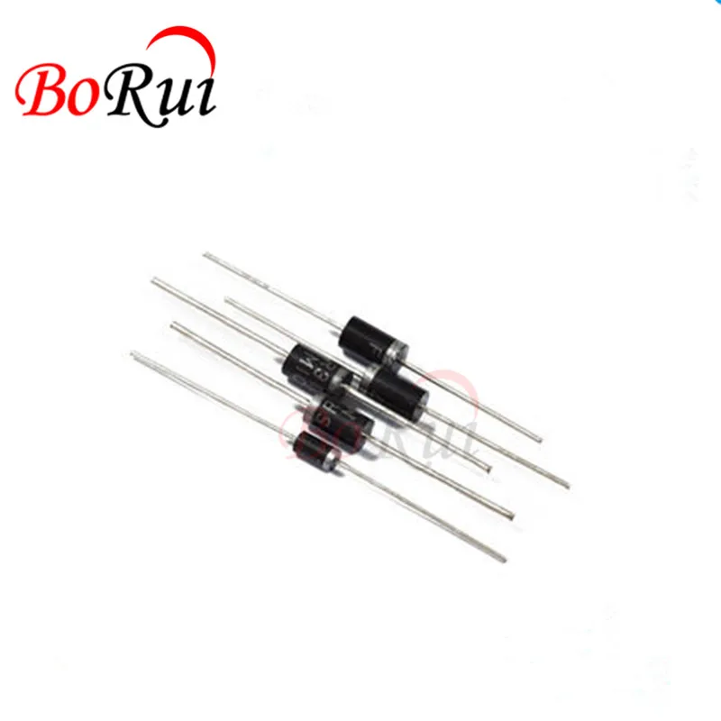 20 шт. с выпрямительным диодом 1N5401 1N5406 1N5400 1N5408 1N5818 SR560 1N5404 6A10 1N5402 3A алюминиевой