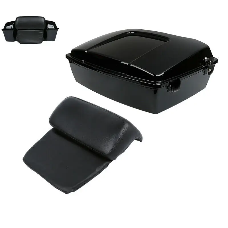 Нарезной багажник для мотоцикла со спинкой для Harley Tour Pack Touring Electra Glide Road Glide 1997-2013
Нарезной багажник для мотоцикла со спинкой для Harley Tour Pack Touring Electra Glide Road Glide 1997-2013