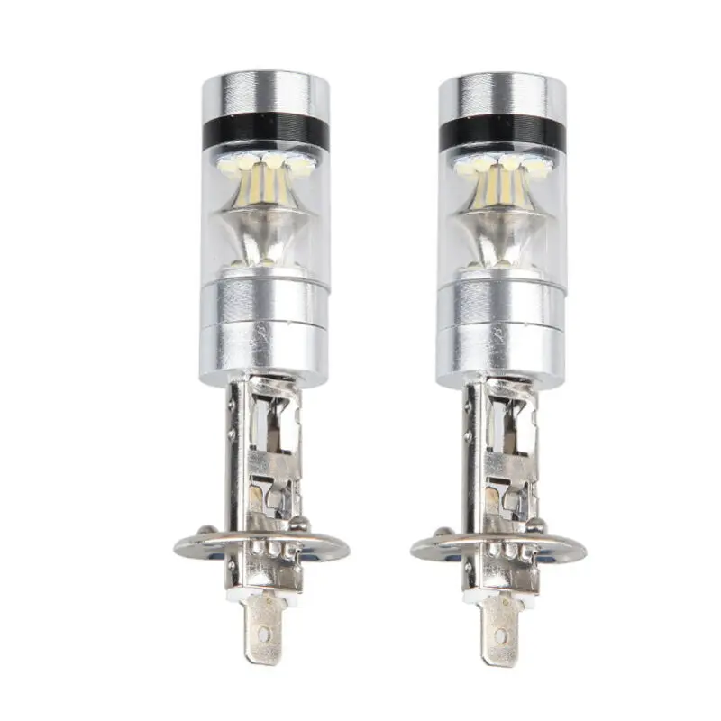 H1 100W LED White 12-24V 20 SMD Projector Headlight Fog Driving DRL Lights Bulb 6000K Truck Light System CarLEDLights led toy 2p
H1 100W LED White 12-24V 20 SMD Projector Headlight Fog Driving DRL Lights Bulb 6000K Truck Light System CarLEDLights led toy 2p