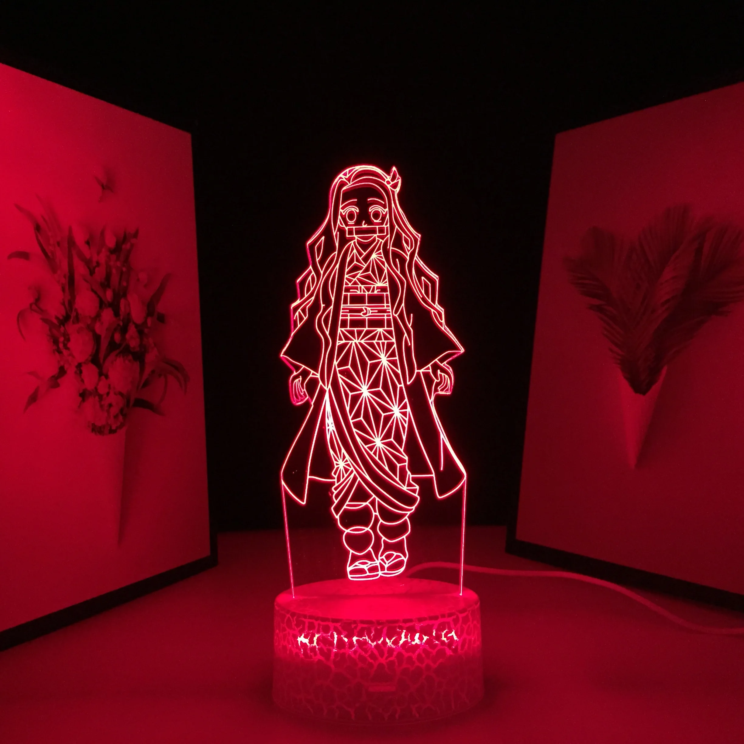 Anime Demon Slayer Nezuko LED Light for Child Bedroom Decor Night Light Birthday Gift Room Acrylic 3D Desk Lamp
Anime Demon Slayer Nezuko LED Light for Child Bedroom Decor Night Light Birthday Gift Room Acrylic 3D Desk Lamp